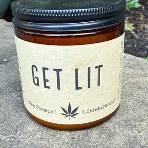 16oz Soy Wax Premium Non-Toxic Nag Champa Sandlewood Candle Made In Baltimore